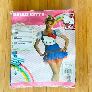Hello Kitty Blue Tutu Dress Adult Costume